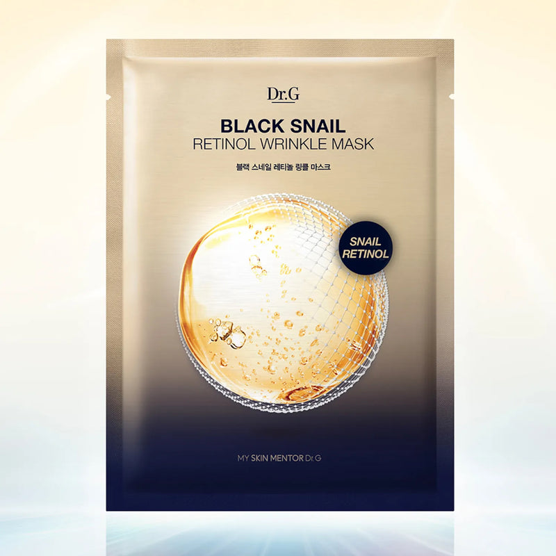 Dr.G Black Snail Retinol Wrinkle Mask