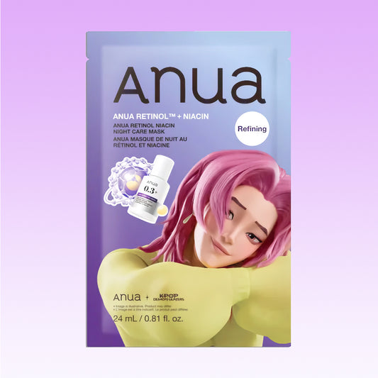 Anua K-pop Demon Hunters Retinol + Niacin Night Care Mask