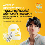 Anua K-pop Demon Hunters Vita C + Porestrix Brightening Serum Mask