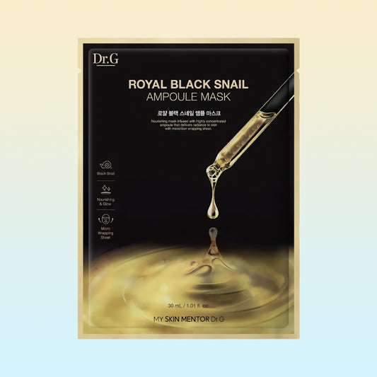 Dr.G Royal Black Snail Ampoule Mask