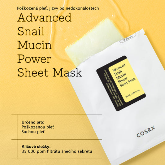 COSRX Advanced Snail Mucin Power Sheet Mask
