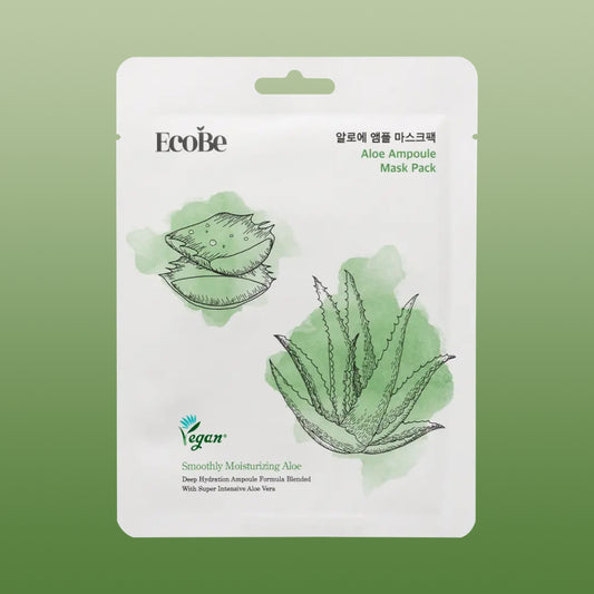EcoBe Aloe Ampoule Mask Pack