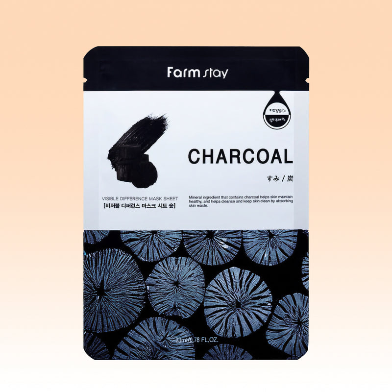 Farmstay Visible Difference Mask Sheet Charcoal