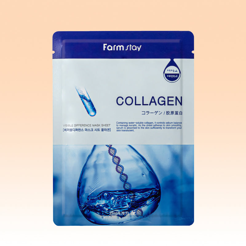Farmstay Visible Difference Mask Sheet Collagen