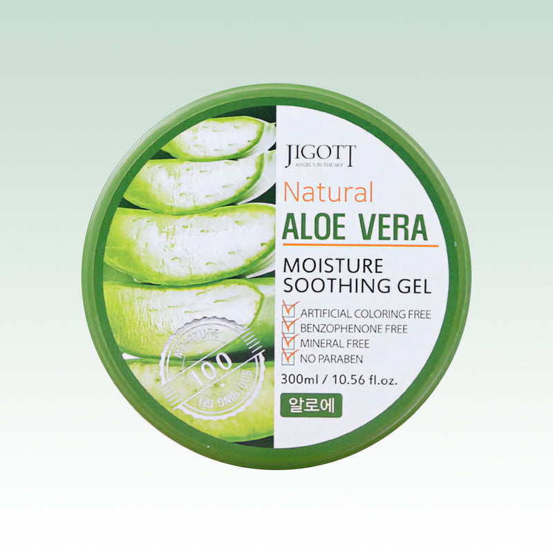 Jigott Natural Aloe Vera Moisture Soothing Gel