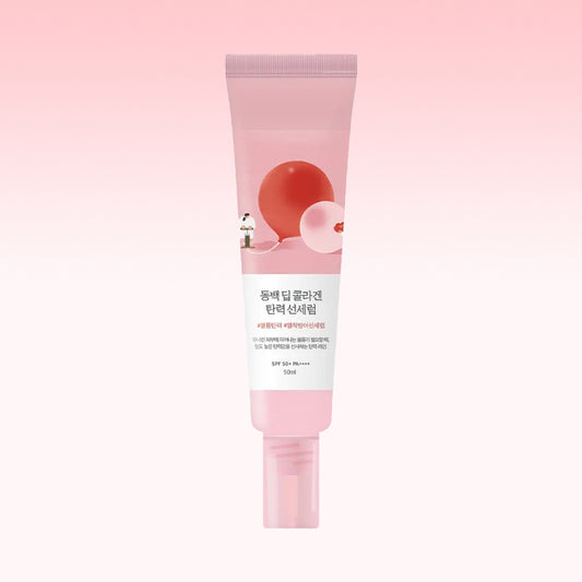ROUND LAB Camellia Deep Collagen Firming Sun Serum SPF 50+ PA++++